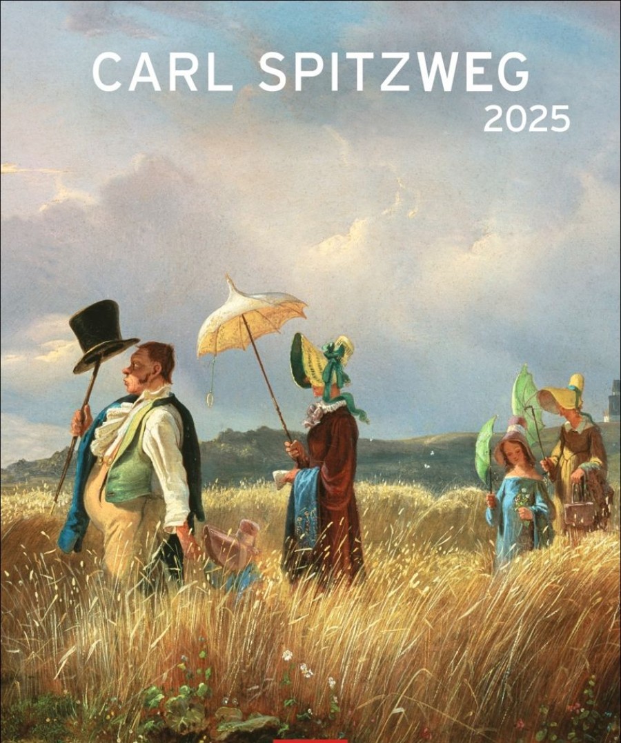 Online Weingarten Carl Spitzweg Edition Kalender 2025