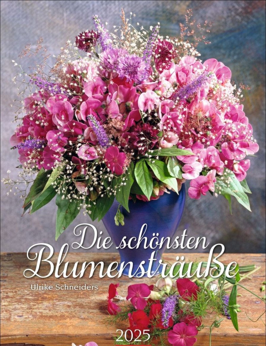 New Weingarten Die Schonsten Blumenstrause Kalender 2025