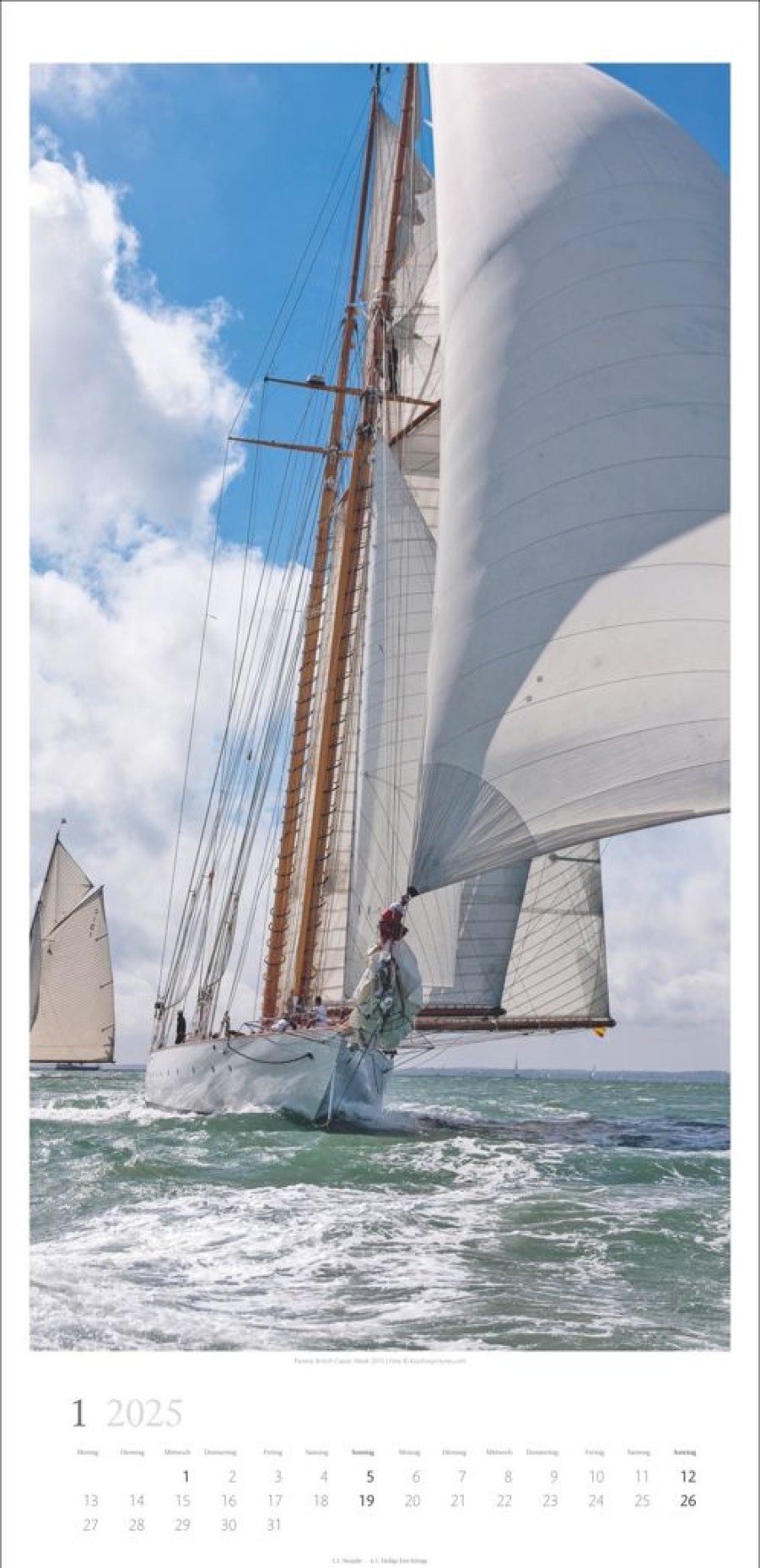 Clearance Weingarten Under Sail Kalender 2025