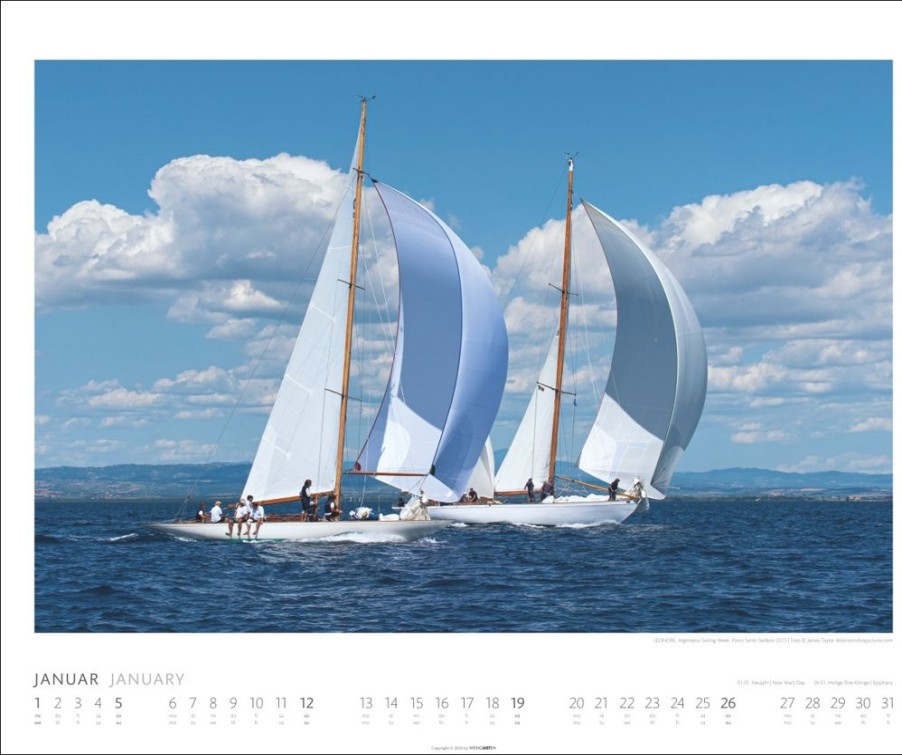 New Weingarten Sailing Kalender 2025