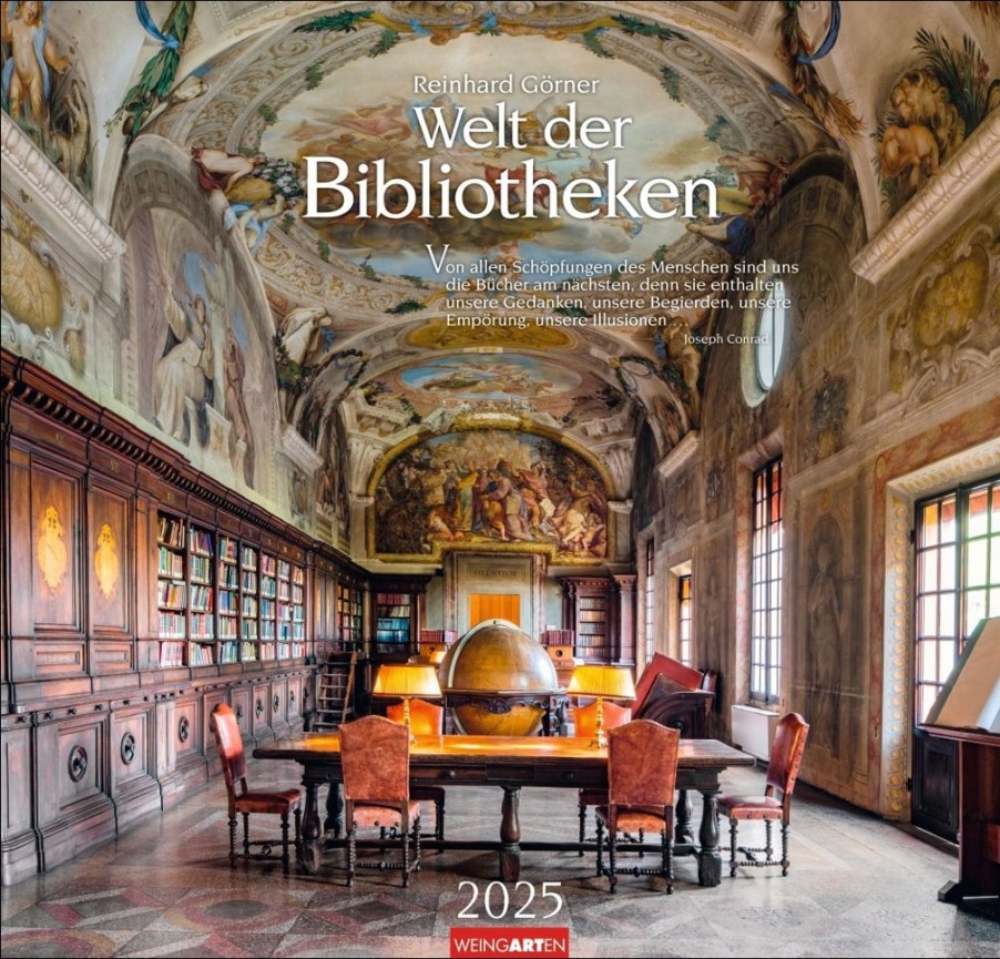 Online Weingarten Welt Der Bibliotheken Kalender 2025