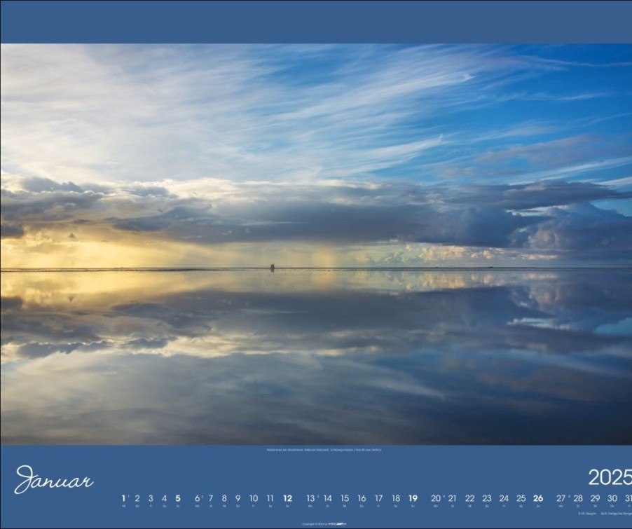 Hot Weingarten Nordsee Kalender 2025