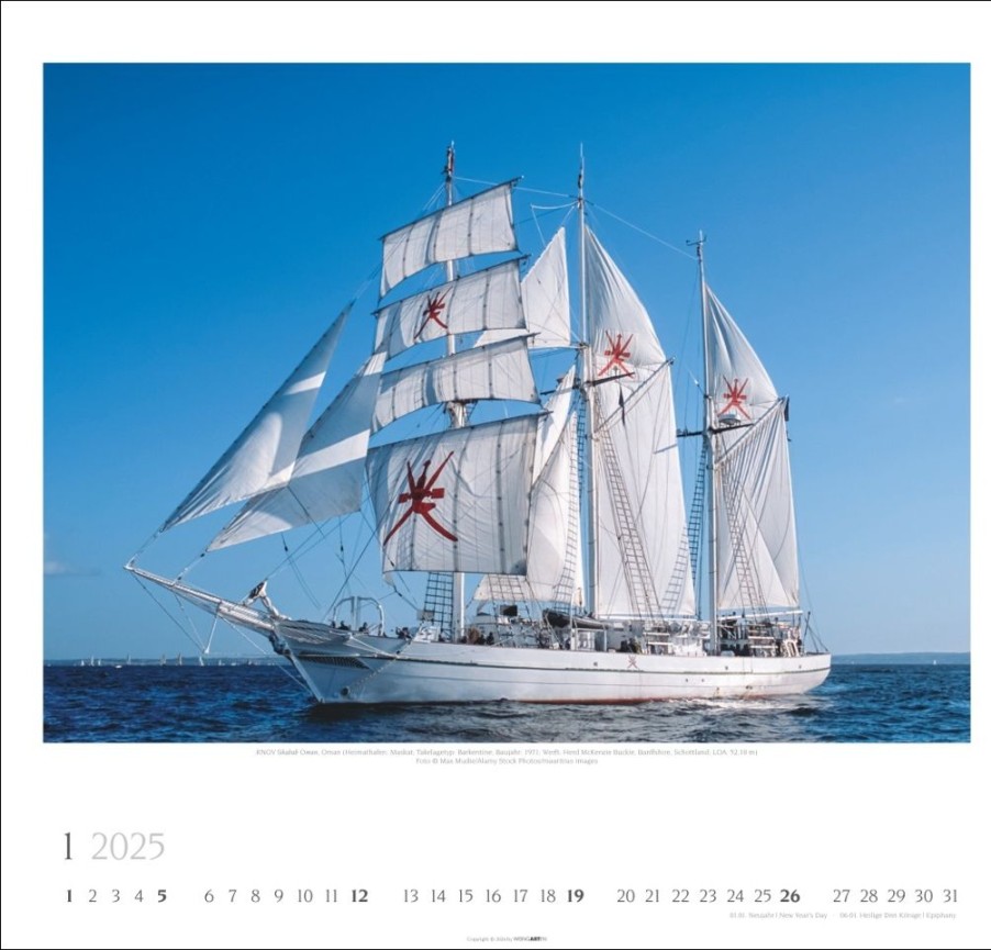 Best Weingarten Tall Ships Kalender 2025