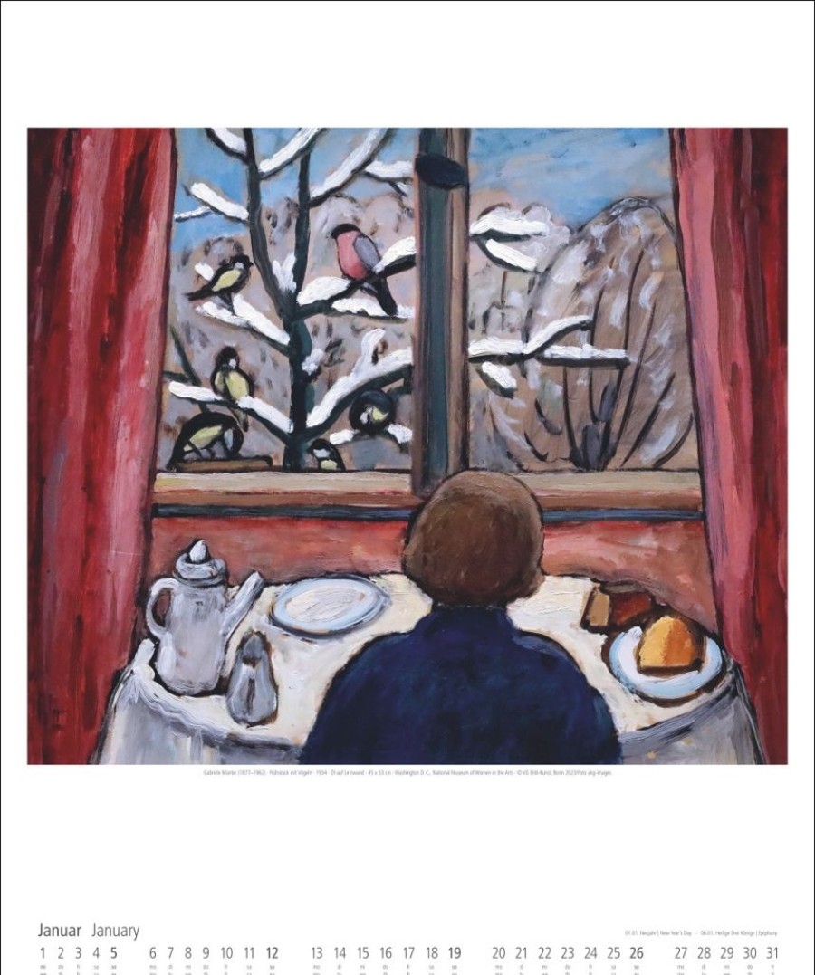 New Weingarten Gabriele Munter Kalender 2025