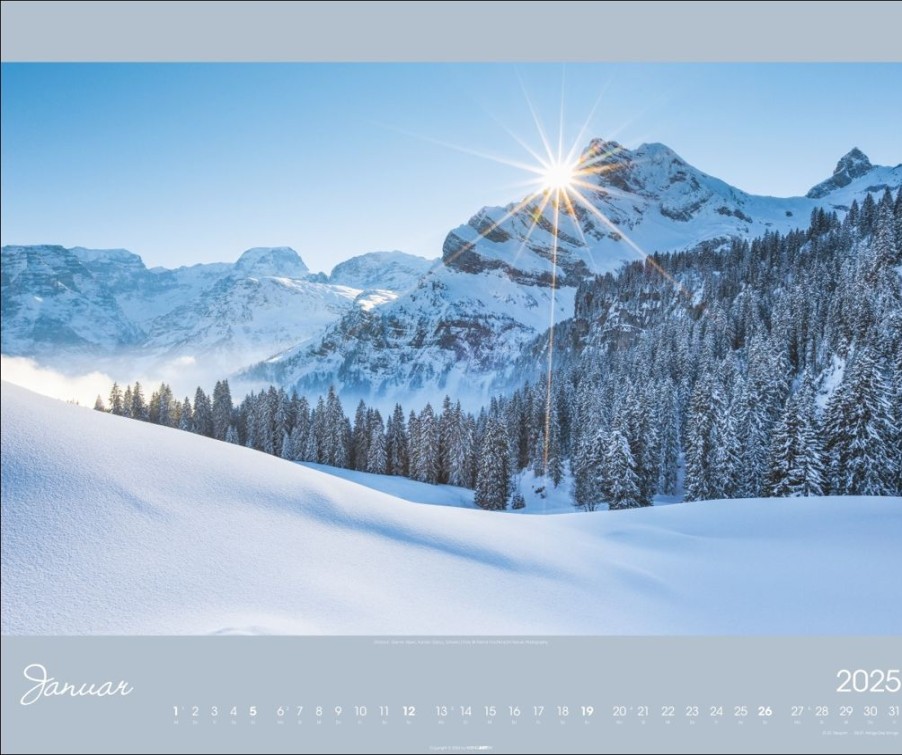 New Weingarten Alpen Im Licht Kalender 2025