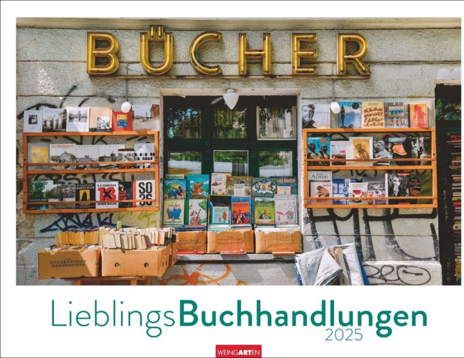 Wholesale Weingarten Lieblings-Buchhandlungen Kalender 2025